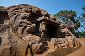 Mamallapuram - Tamil Nadu. the Tiger Cave 